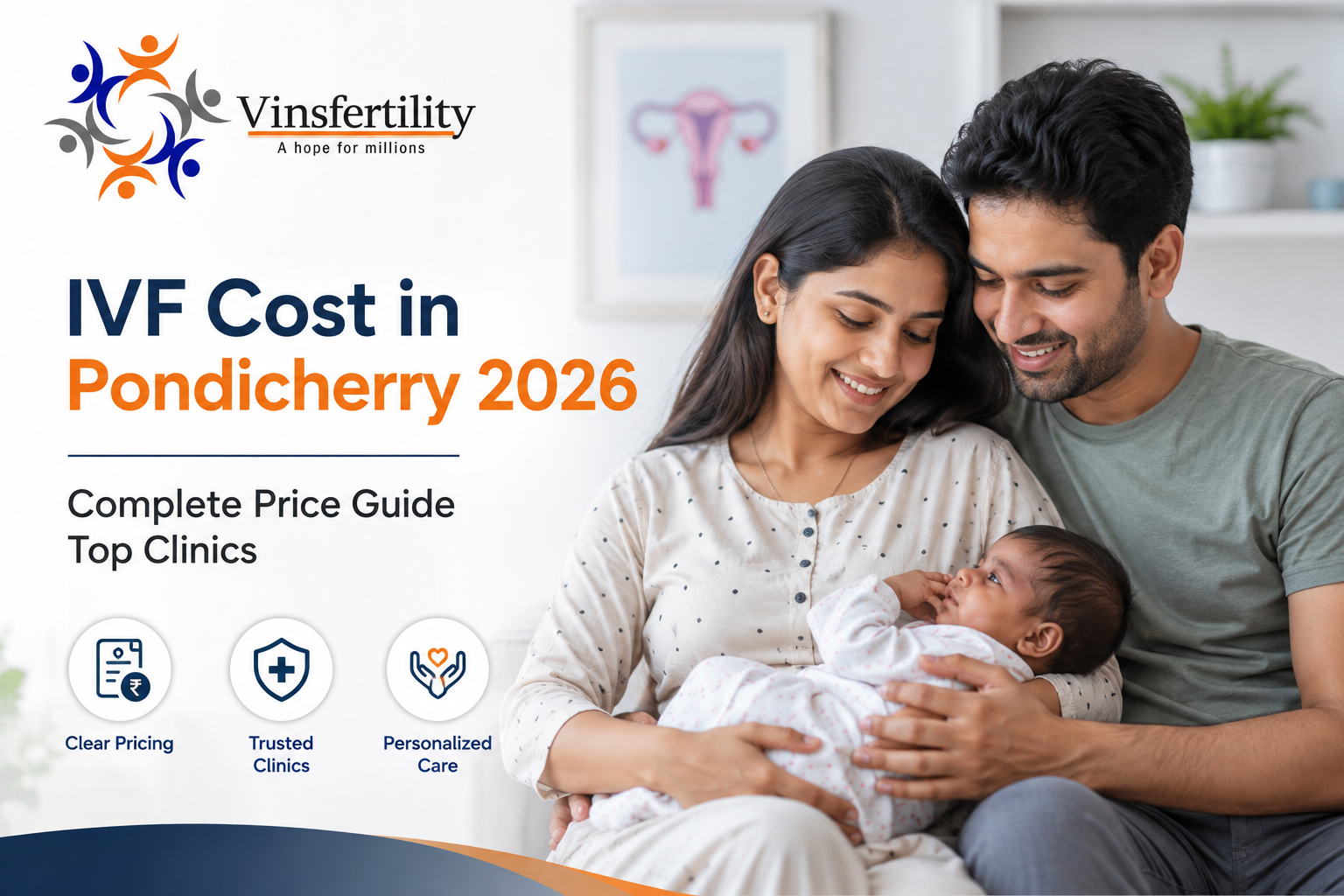 IVF Treatment Cost in Pondicherry 2026 | Vinsfertility